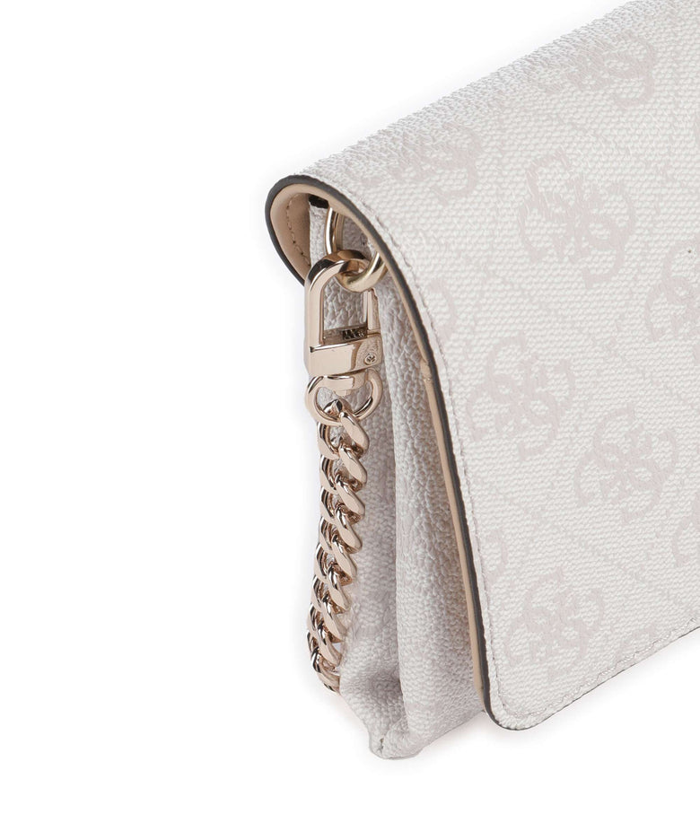 Guess Noelle 4G Logo Wallet white logo