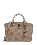 Guess Queensland Big 4G Logo Håndtaske latte logo