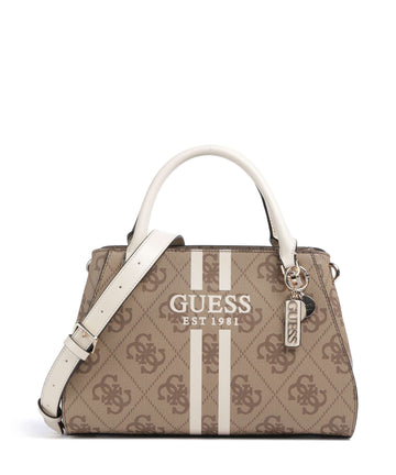 Guess Noelle 4G Logo Håndtaske latte logo