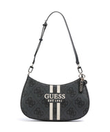 Guess Noelle 4G Logo Skuldertaske coal logo