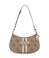 Guess Noelle 4G Logo Skuldertaske latte logo