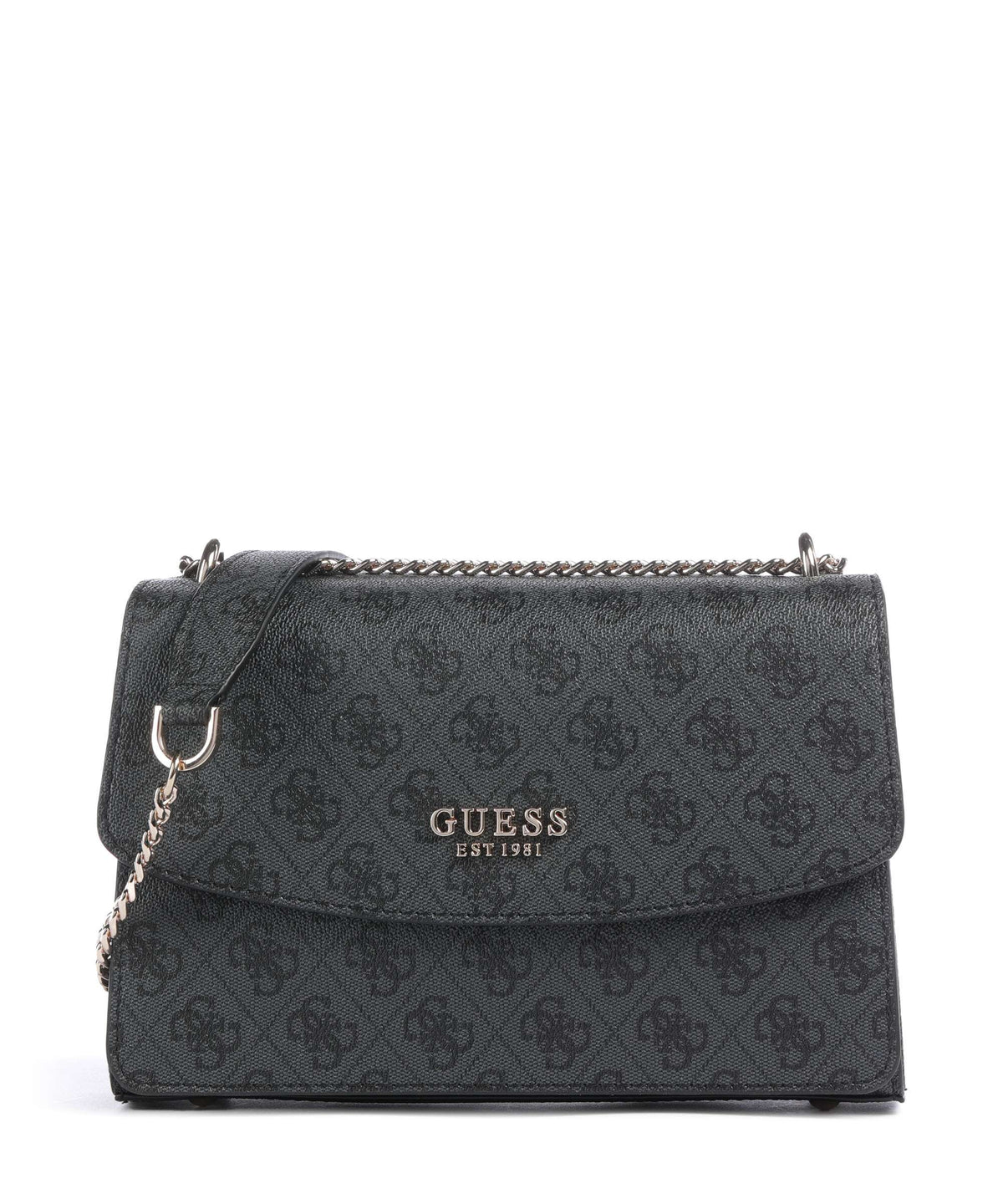 Guess Calista Shoulder bag coal logo