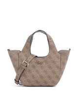 Guess Calista Mini Crossover taske latte logo