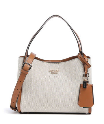 Guess Nicolette Håndtaske natural/caramel