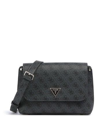 Guess Meridian Crossover taske coal logo