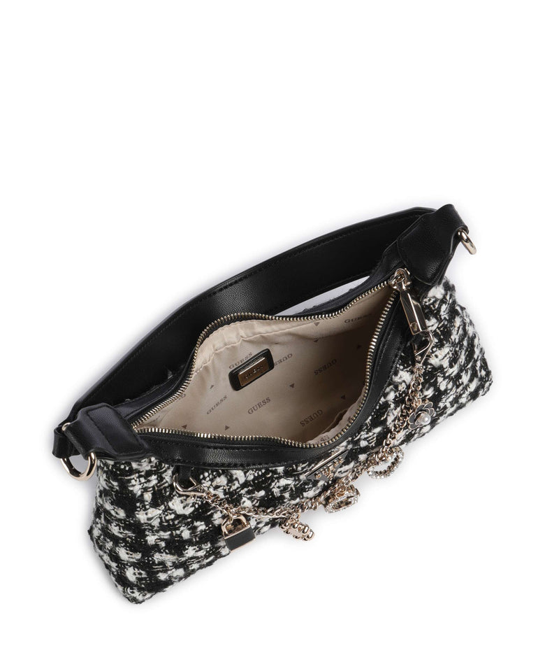 Guess Everlee Shoulder bag black/multicolour