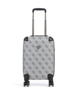 Guess Berta 4G Logo Kuffert med 4 hjul slate grey