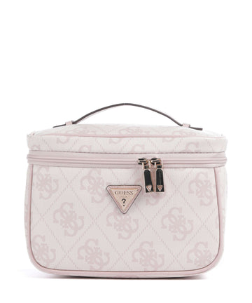 Guess Berta 4G Logo Toilettaske rose water logo