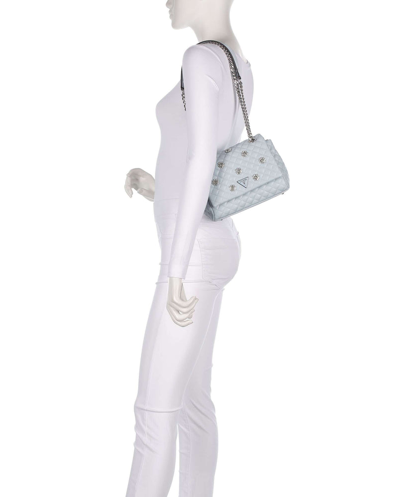 Guess Everlee Shoulder bag misty blue