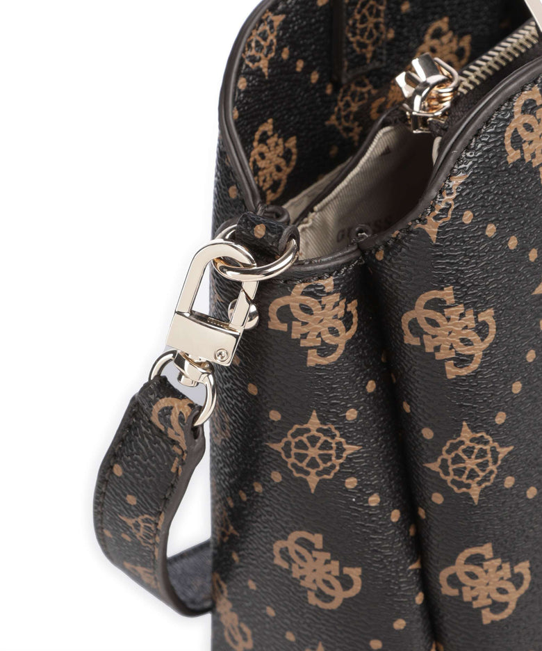 Guess Silia Handbag espresso logo