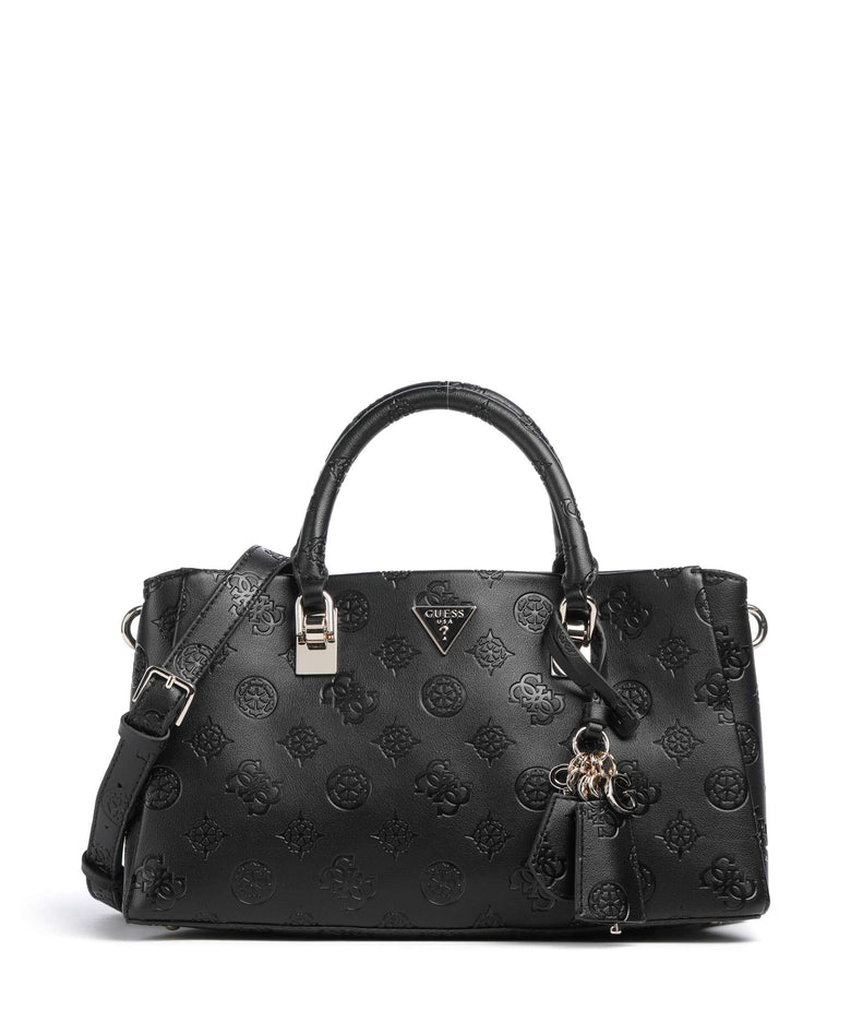 Guess Tisha Handbag black logo