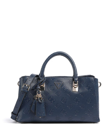 Guess Tisha Håndtaske midnight logo