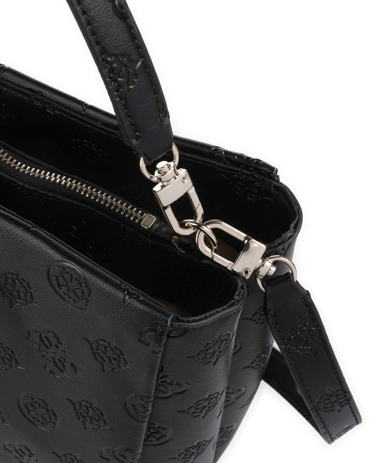 Guess Tisha Shoulder bag black logo