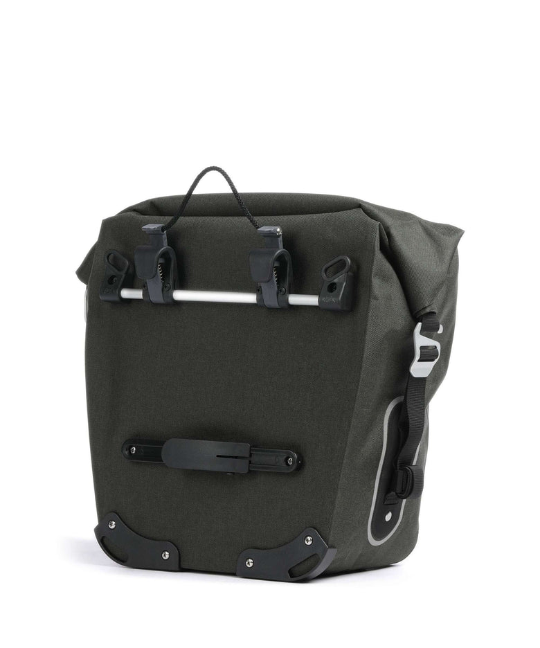 Brooks England Scape Large bike pannier mud green