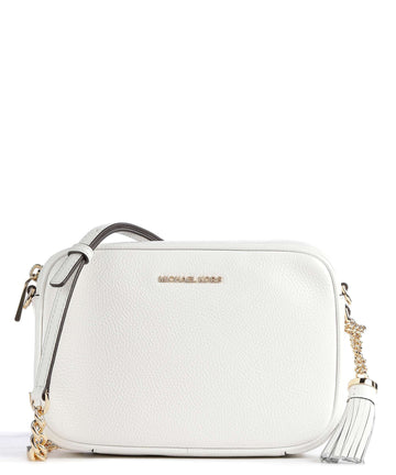 Michael Kors Jet Set Crossover taske optic white