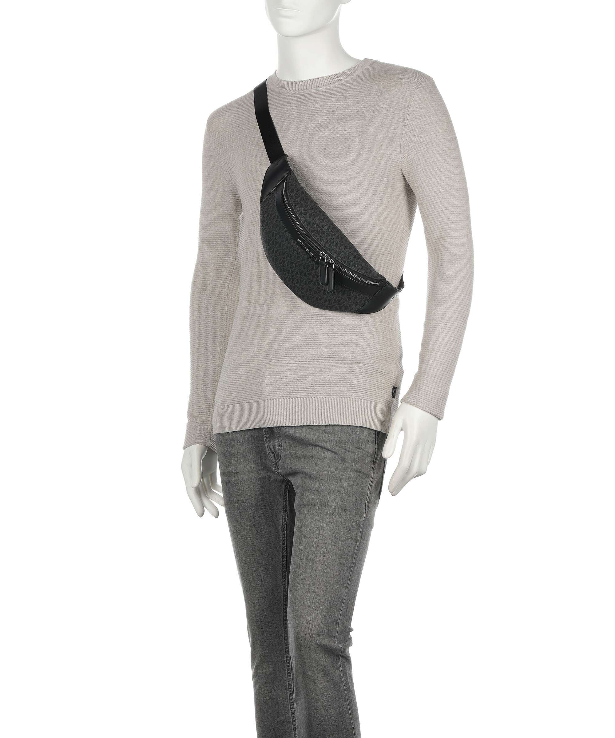 Michael Kors Greyson Belt bag black
