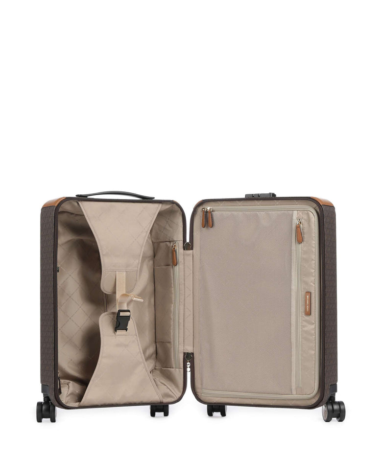 Michael Kors Travel Spinner (4 wheels) brown/acorn