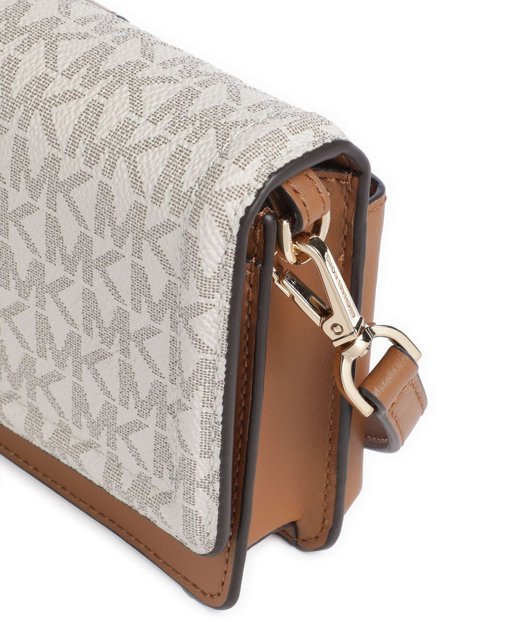 Michael Kors Jet Set Charm Crossbody bag vanilla/acorn