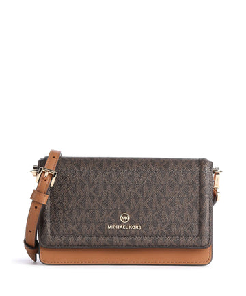 Michael Kors Jet Set Charm Crossover taske brown/acorn