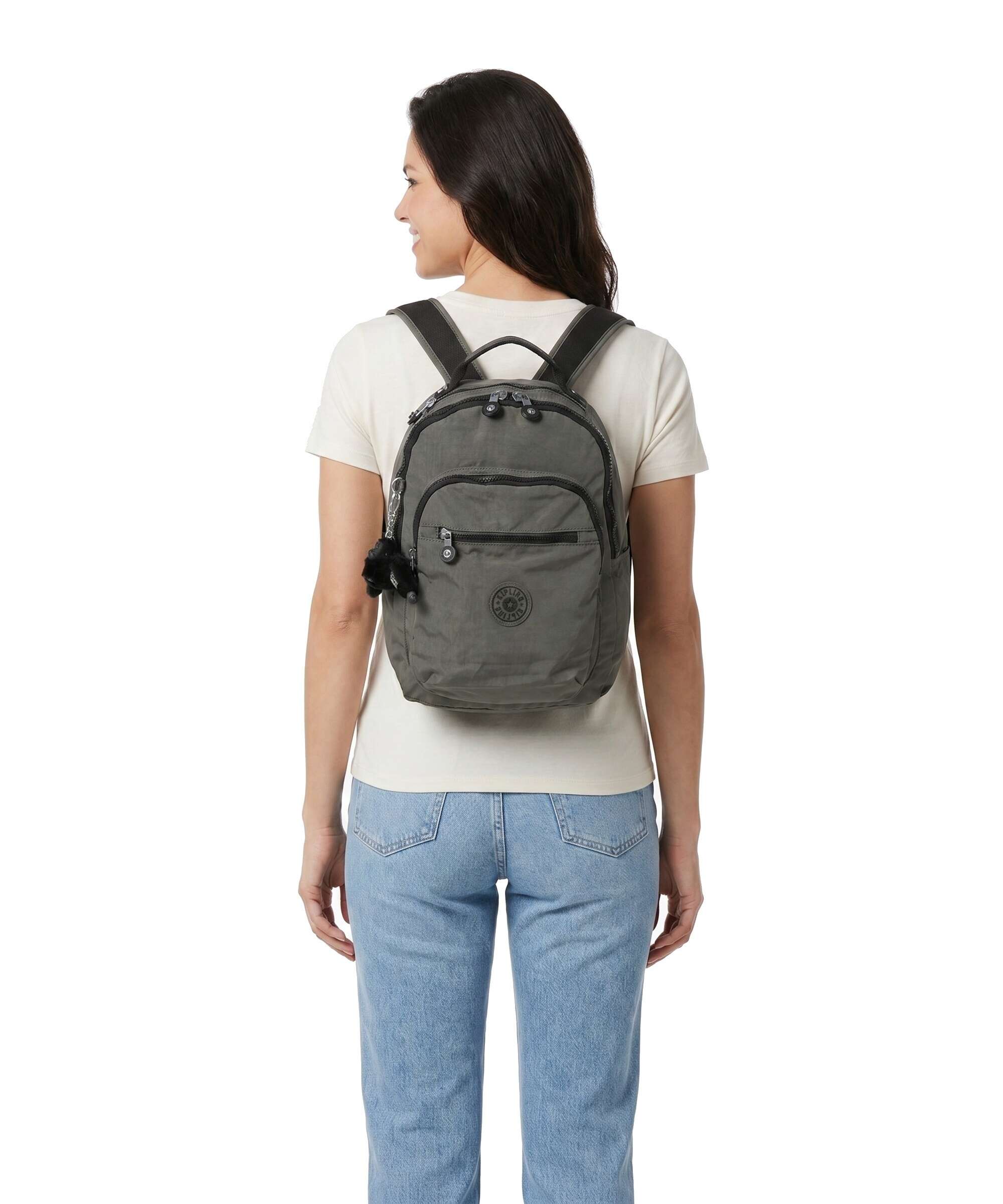 Kipling Basic Seoul S Backpack green moss