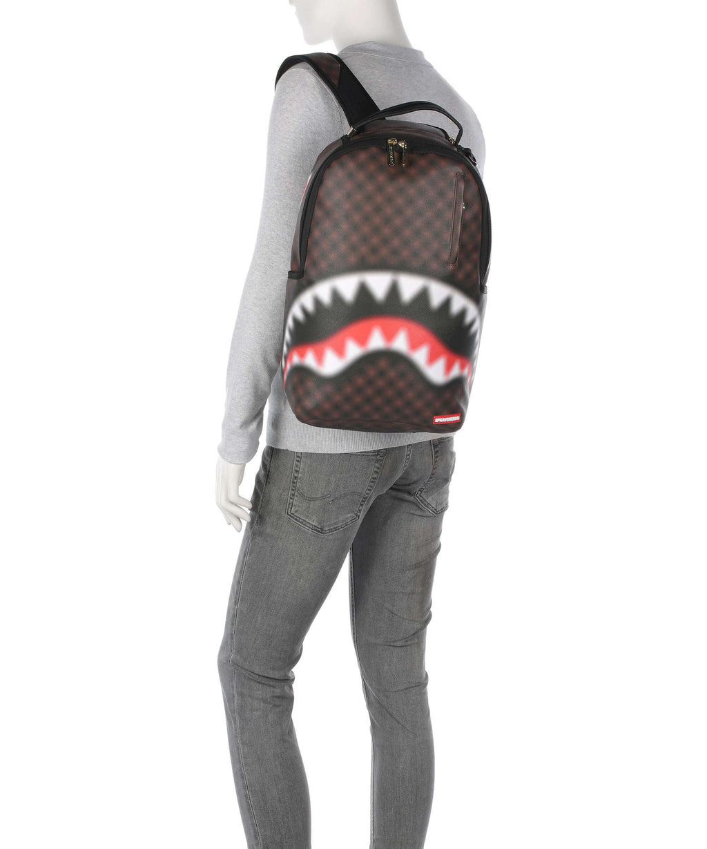 Sprayground Sharks in Paris Blur Backpack multicolour