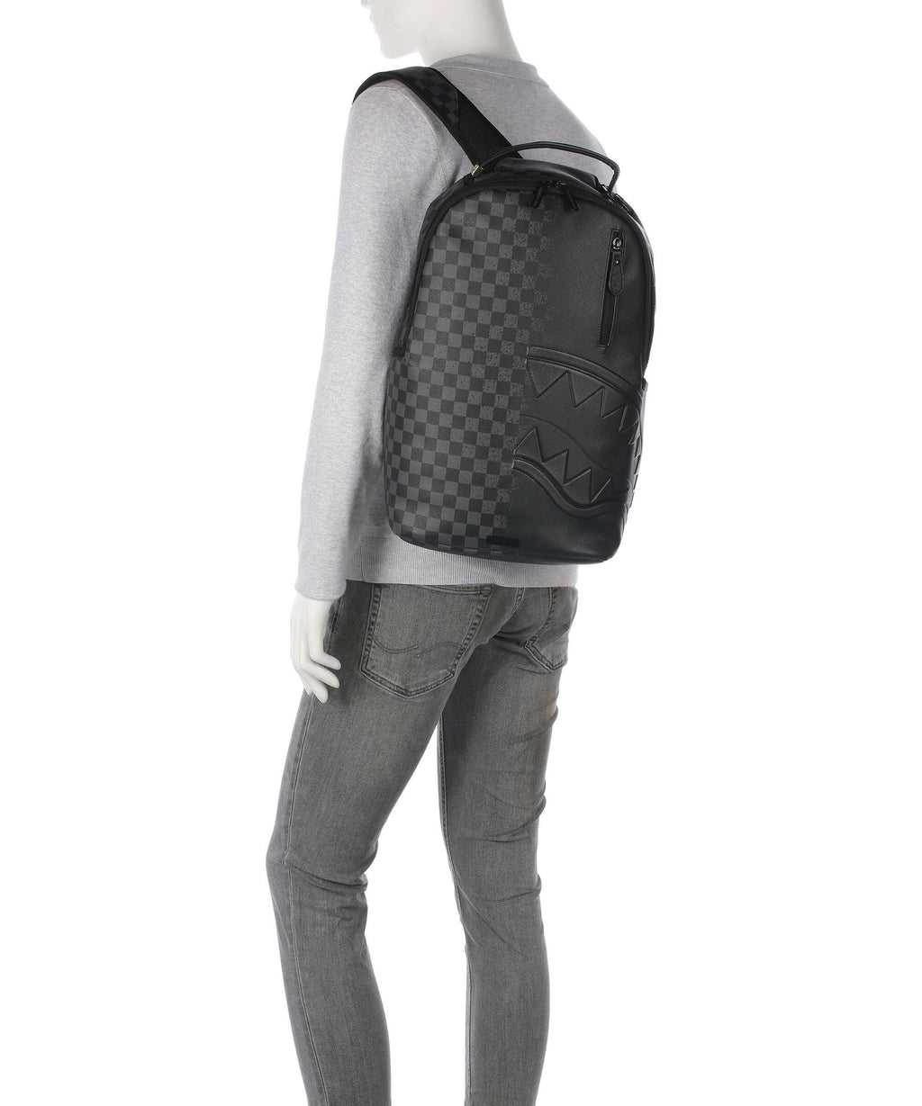 Sprayground Half Spritz Backpack black/grey