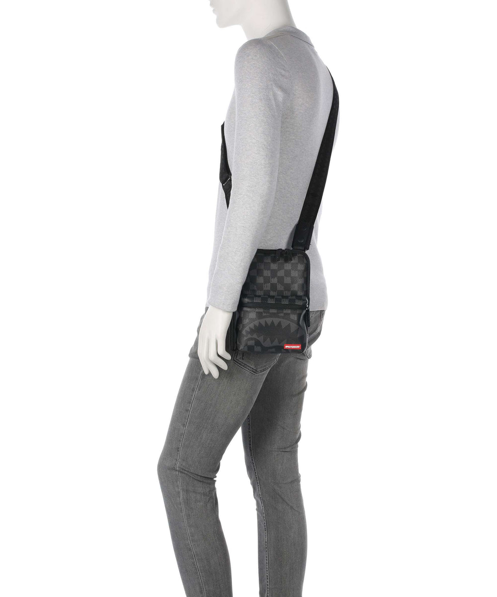 Sprayground Hangover Drip Crossbody bag black/grey