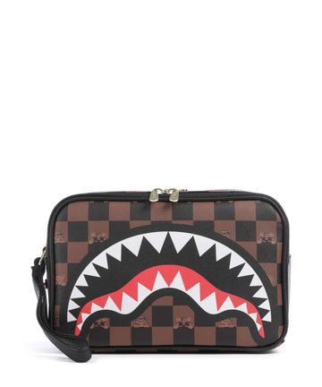 Sprayground Peeking Character Check Toilettaske multicolour