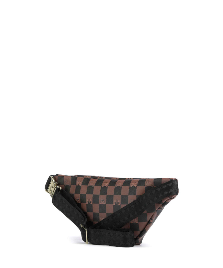 Sprayground Peeking Character Check Belt bag multicolour