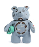 Sprayground Denim Shark Moneybear Rygsæk blue