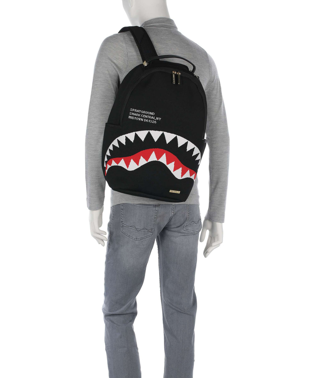 Sprayground Shark Central Knit Backpack multicolour