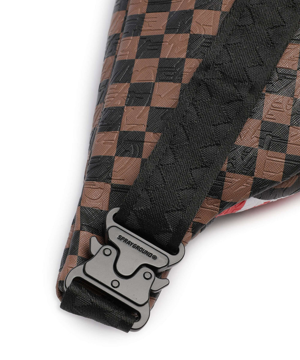 Sprayground Check 2 Emboss Fanny pack multicolour