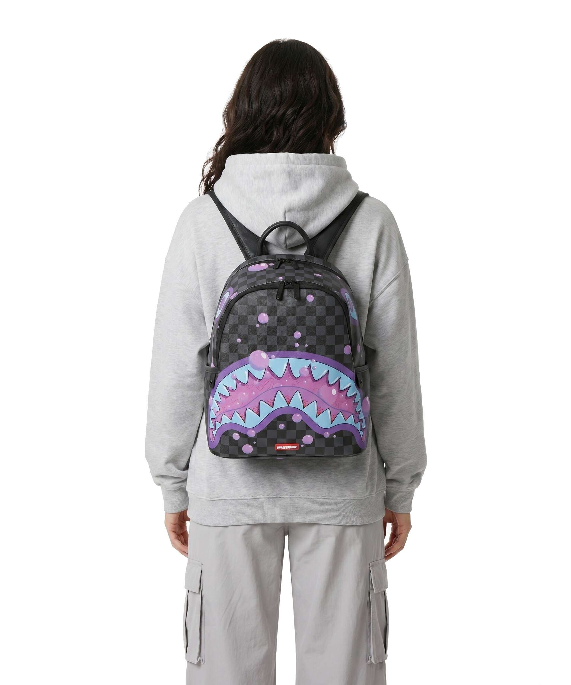 Sprayground Purple Slime Takeover Backpack multicolour