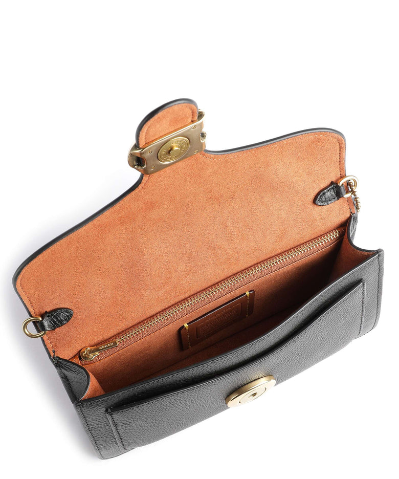 Coach Tabby Chain Crossbody bag black