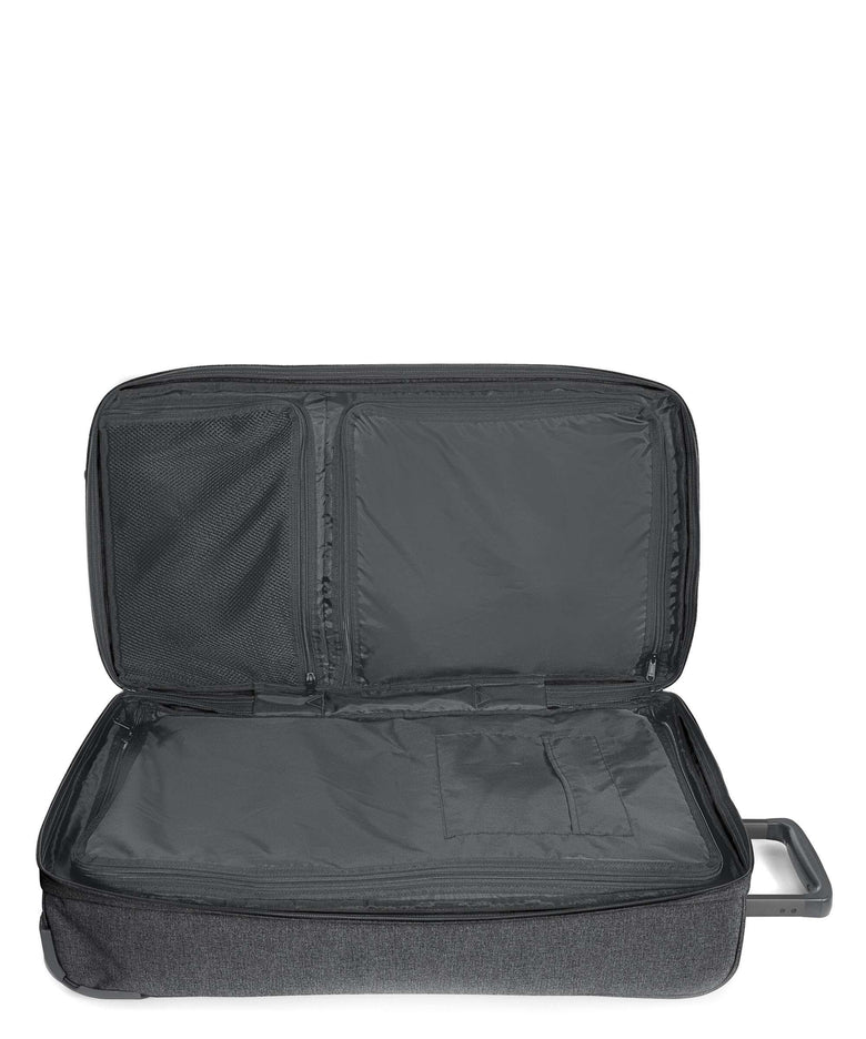 Eastpak Double Tranverz M Travel bag with wheels black denim