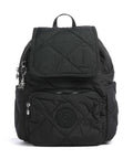 Kipling Crinkled Quilt City Pack S Backpack cosmic black