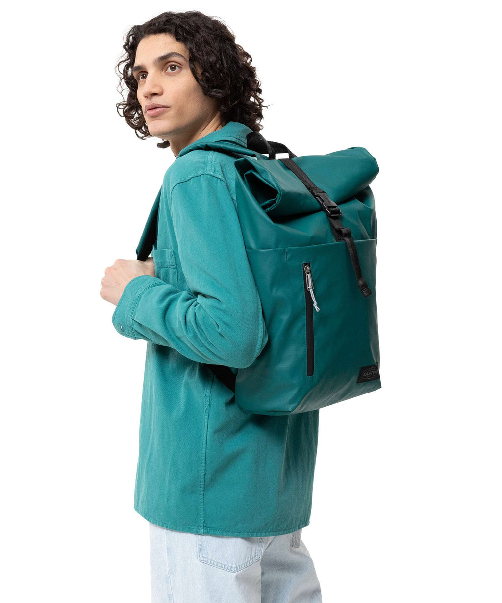 Eastpak Tarp Up Roll Rolltop backpack tarp petrol