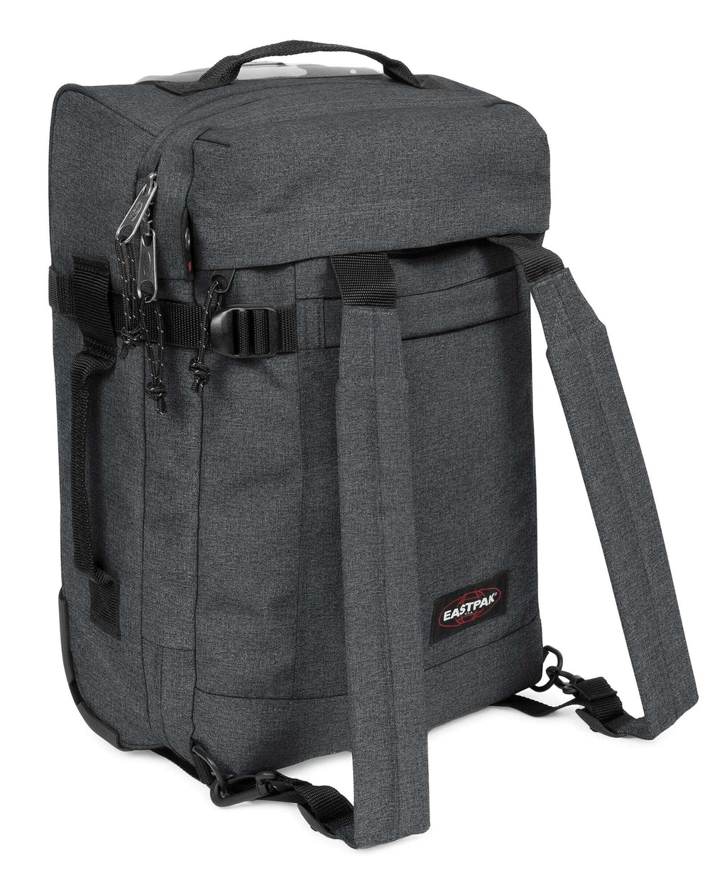Eastpak Strapson XXS Backpack with wheels black denim