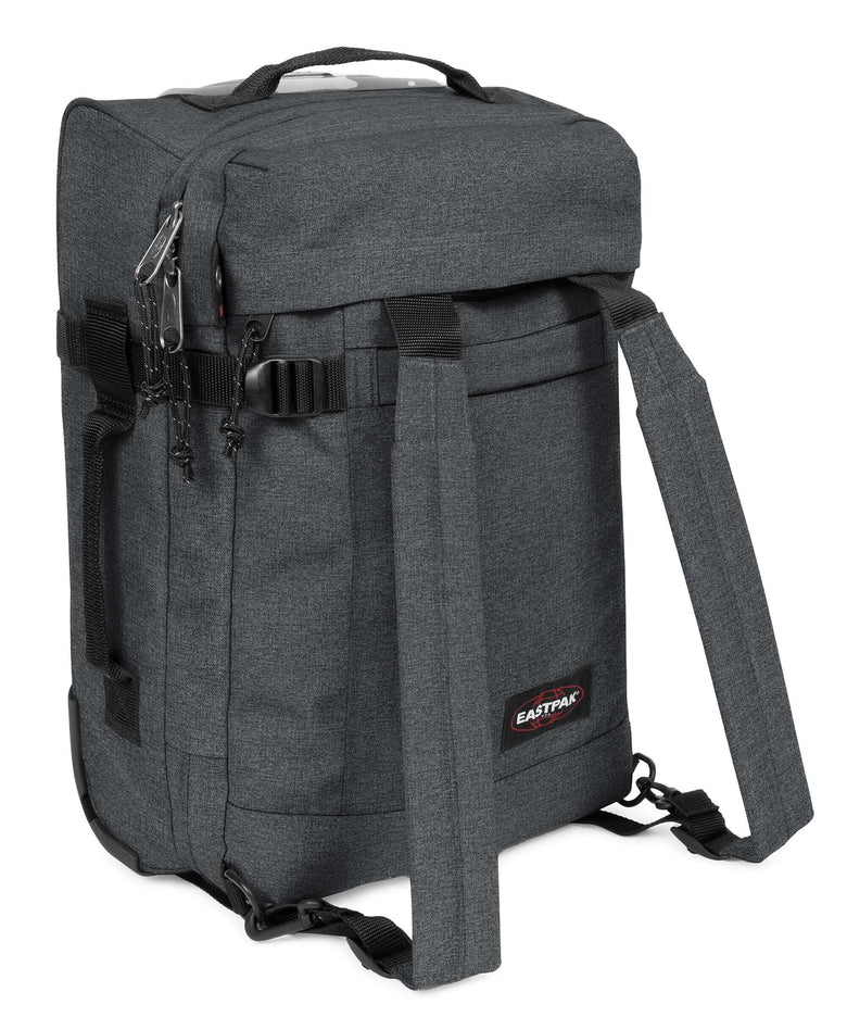 Eastpak Strapson XXS Backpack with wheels black denim