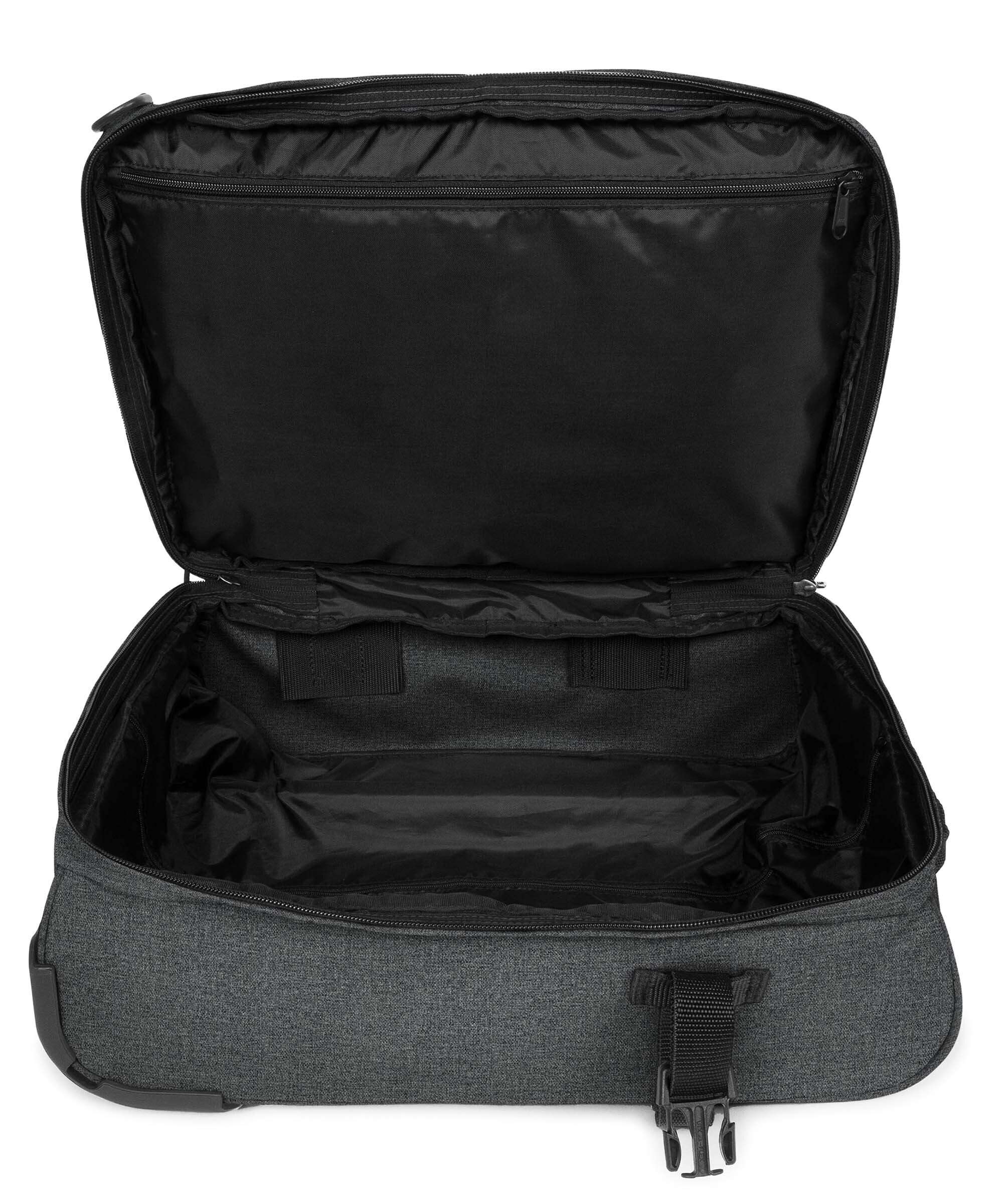 Eastpak Strapson XXS Backpack with wheels black denim