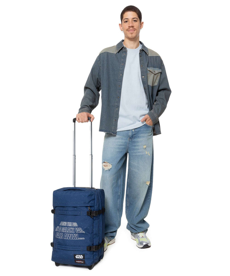 Eastpak Star Wars Transit'r S Travel bag with wheels stars navy