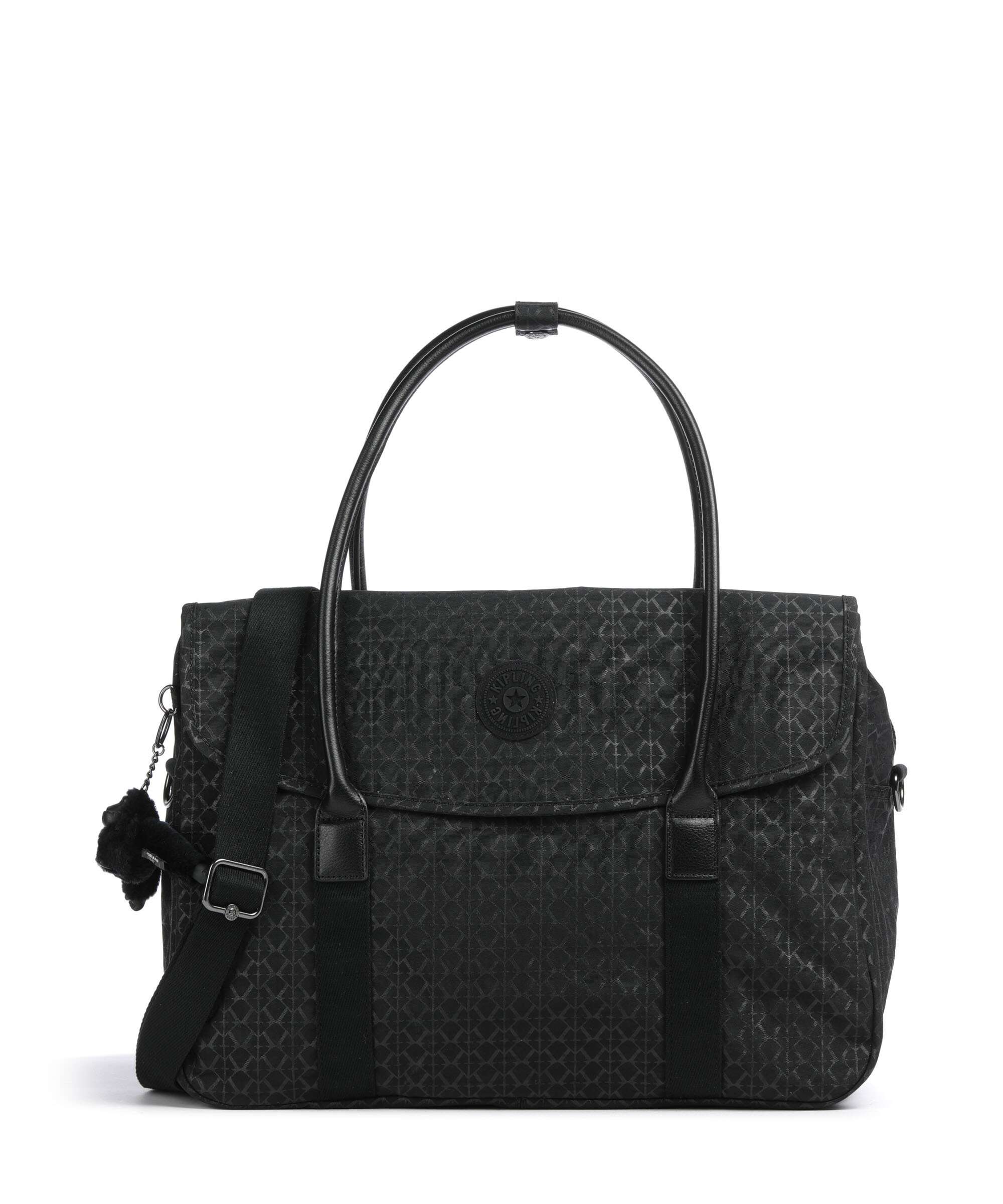 Kipling Basic Superworker Handbag signature embossed