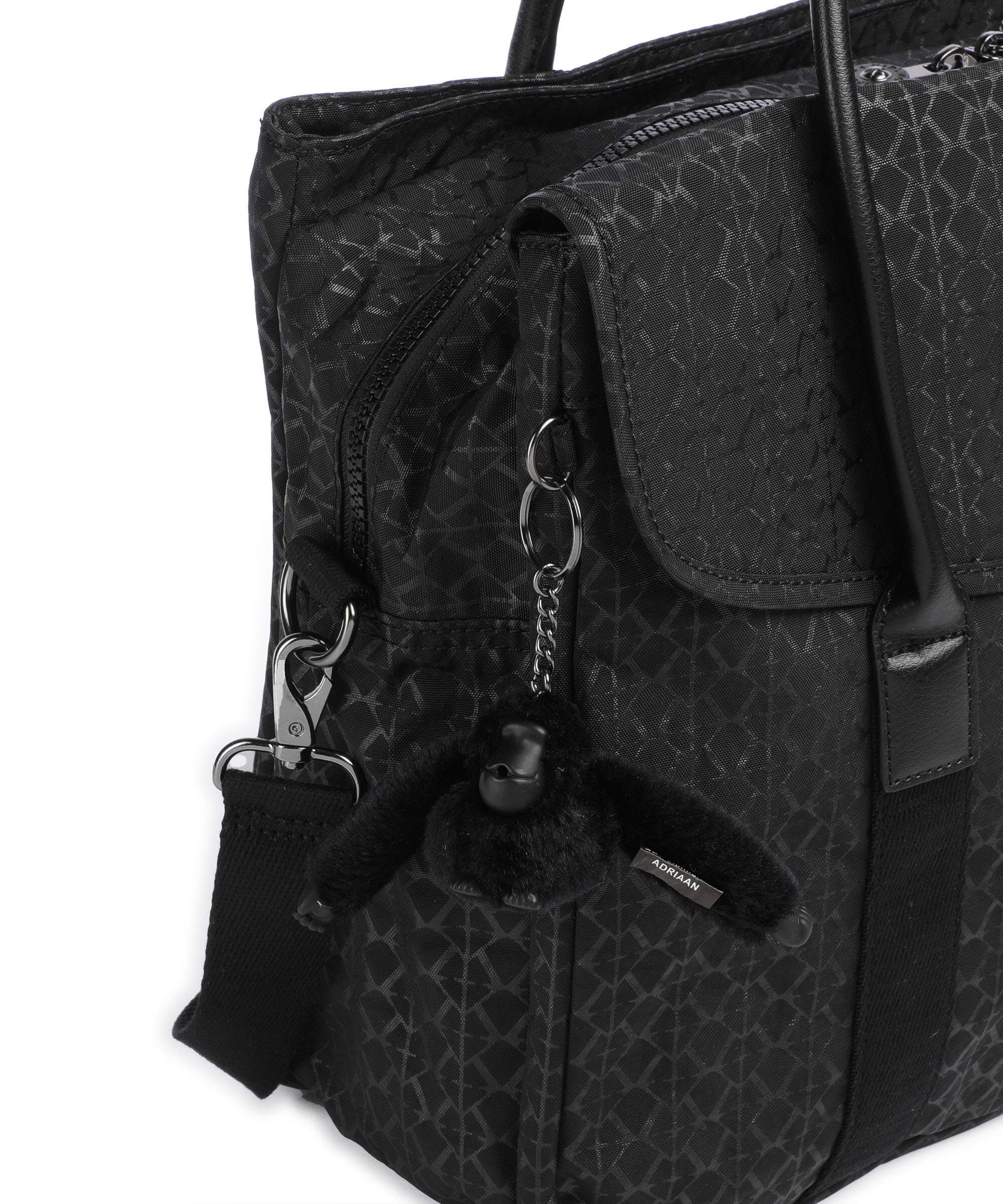 Kipling Basic Superworker Handbag signature embossed