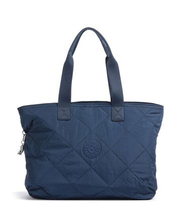 Kipling Crinkled Quilt Colissa Up Shopper taske airy blue