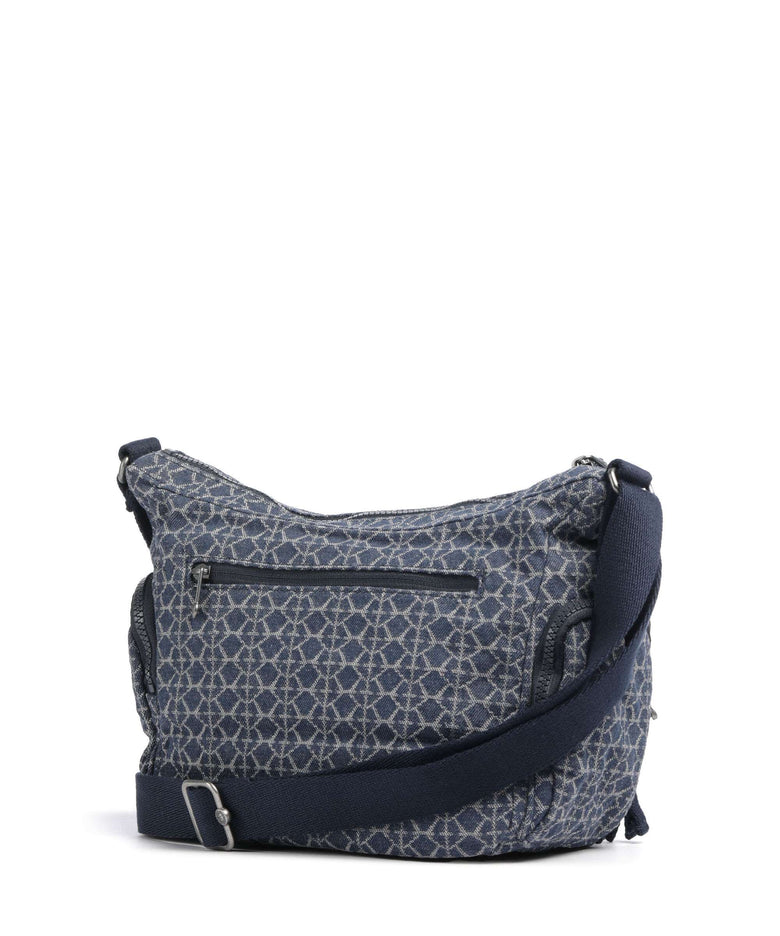 Kipling Denim Love Gabb S Crossbody bag signature denim