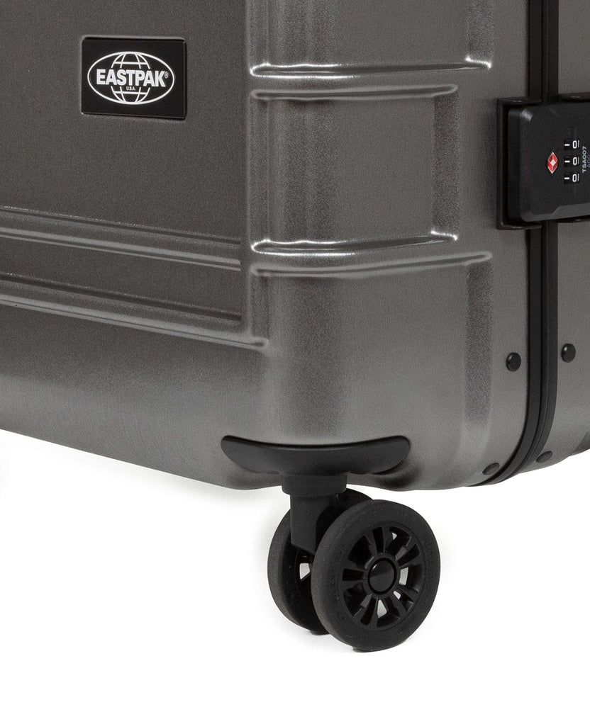 Eastpak Resist'R Case Spinner (4 wheels) brushed metal