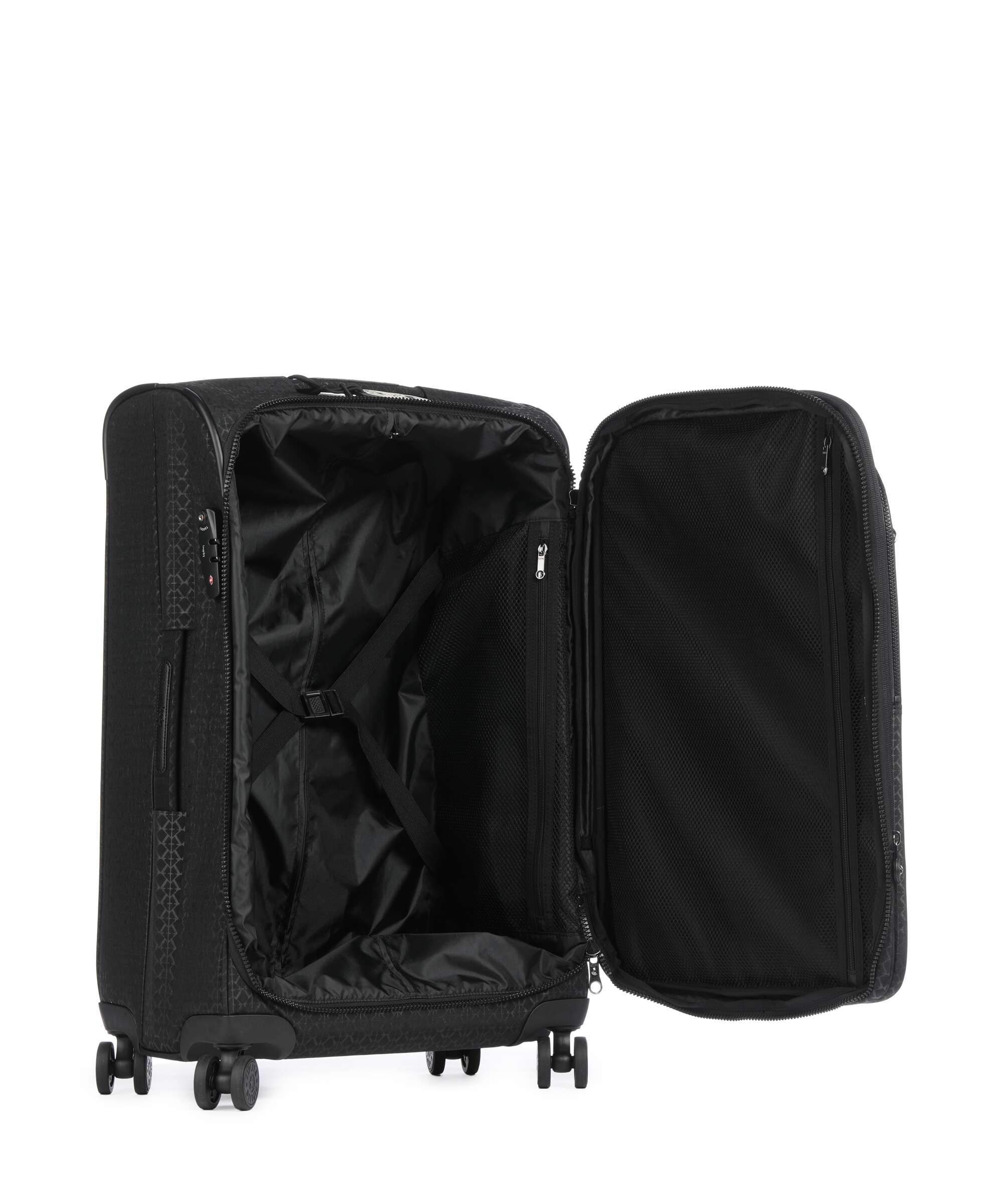 Kipling Basic New Youri M Spinner (4 wheels) signature embossed