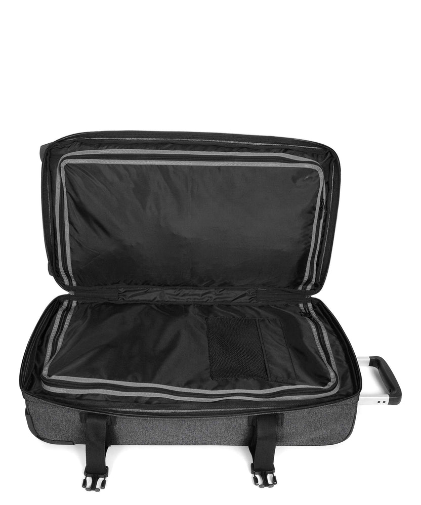 Eastpak Transit'R M Travel bag with wheels black denim