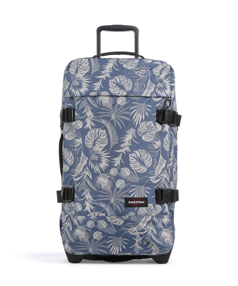 Eastpak Tranverz M Travel bag with wheels brize blue beige