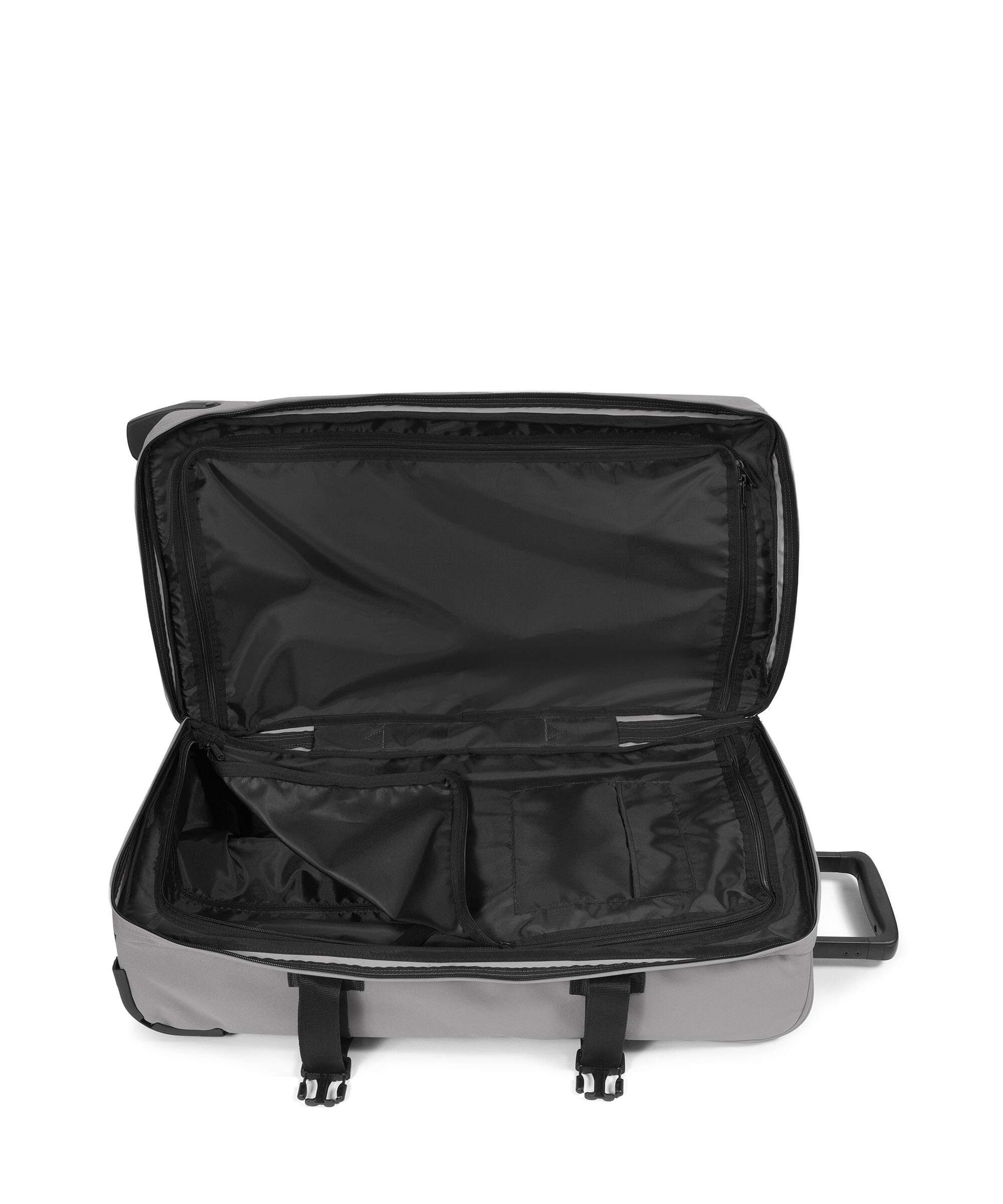 Eastpak Tranverz M Travel bag with wheels pebble grey